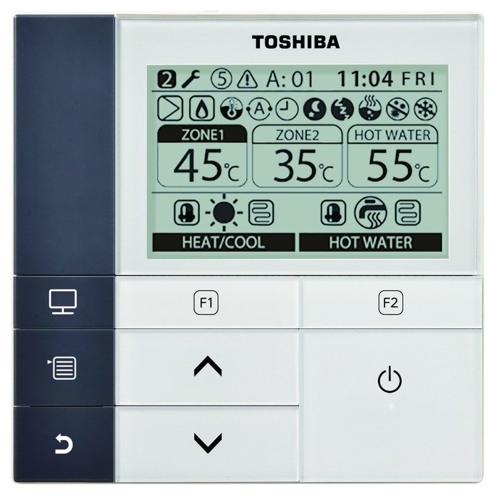 Innovation in renewable energy technology: Toshiba latest generation ESTÍA 
5 series air to water heat pump delivers best-in-class COP